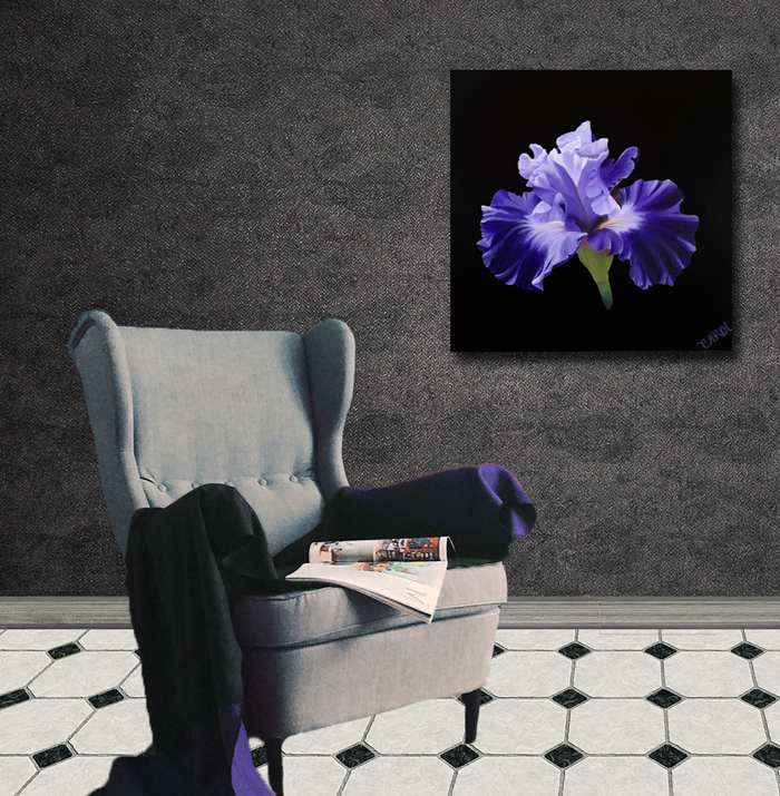 Beauty of the Lord Purple Iris